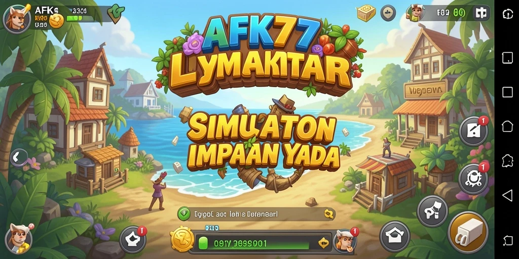 Gameplay seru AFK77 yang penuh strategi Tycoon.
