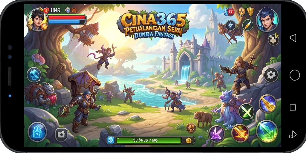 Gameplay seru dengan tantangan petualangan yang mendebarkan.