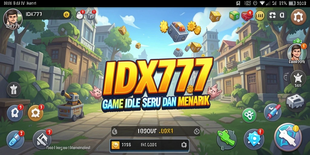 Tampilan gameplay seru dari IDX777 yang memikat.