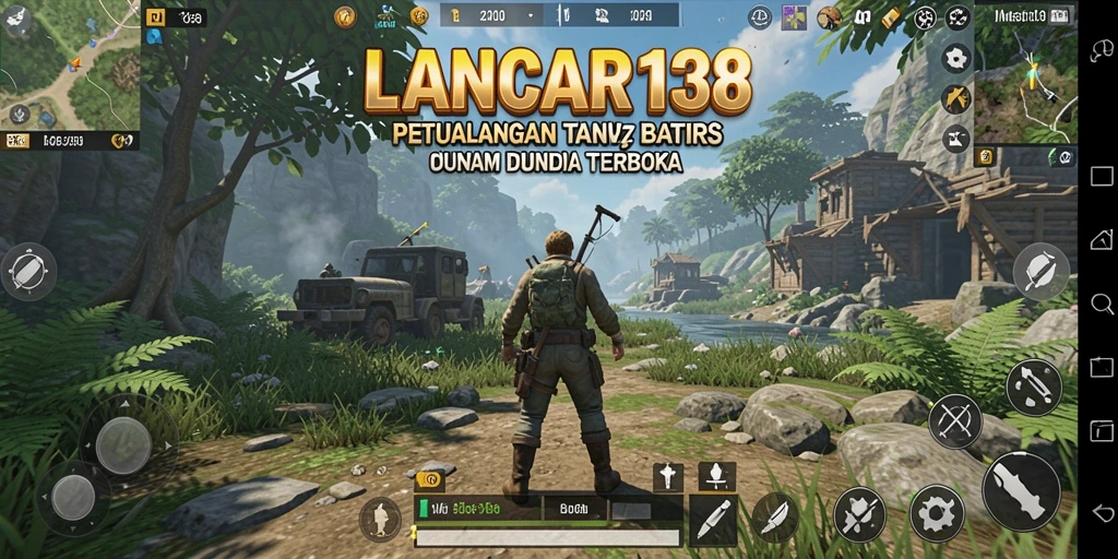Tampilan gameplay <strong>LANCAR138</strong> yang mendebarkan dalam dunia terbuka.