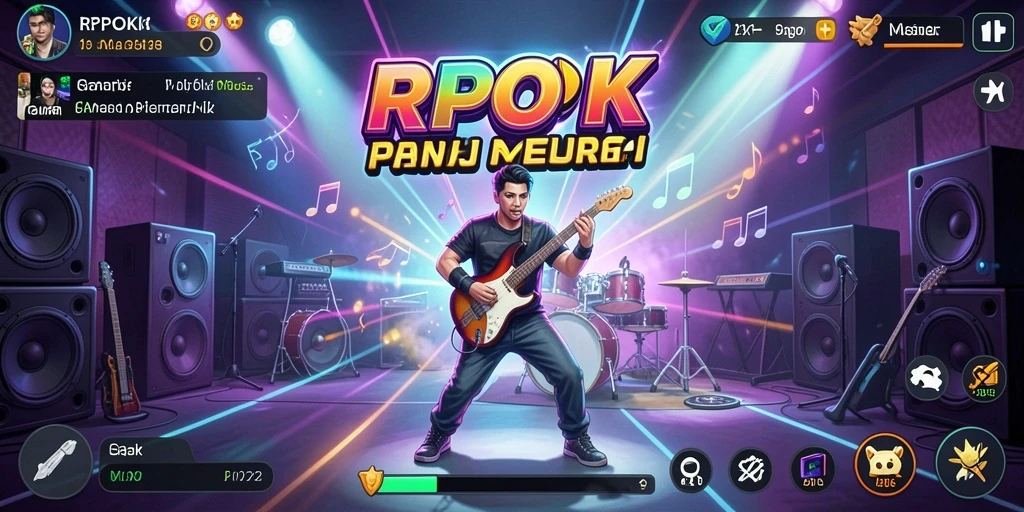 Tampilan gameplay RPOK yang menarik dan penuh warna.