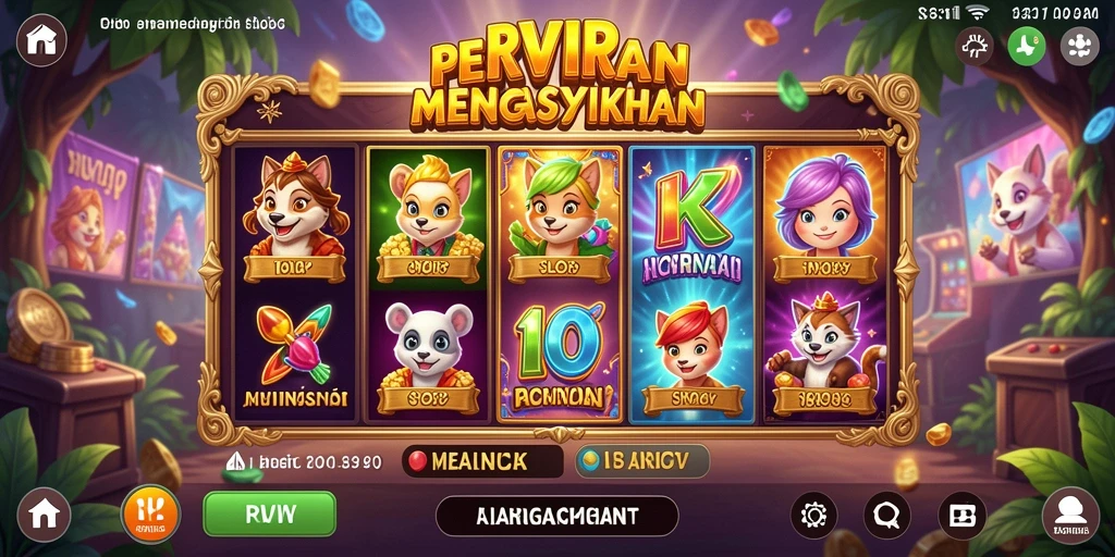 Tampilan gameplay slot yang mengasyikkan di RVIP.